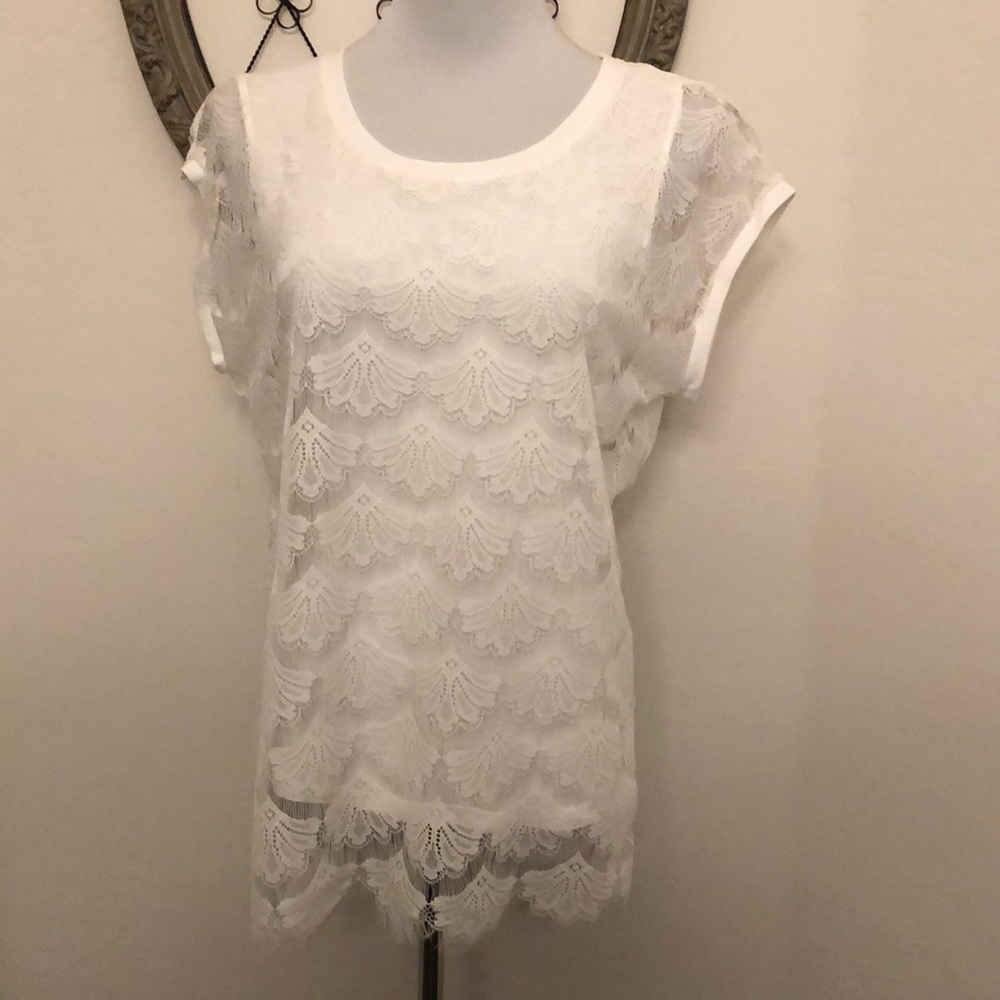 Promos white top size small